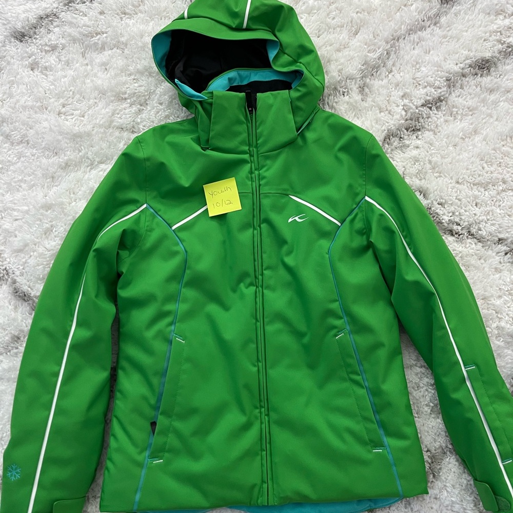 Kjus Green Hooded Jacket